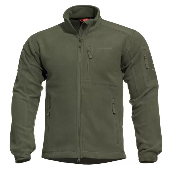  Polár pulóver PENTAGON PERSEUS 2.0 FLEECE JACKET K08025 OLÍVA ZÖLD 