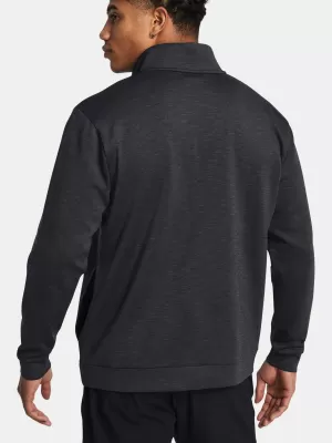 Férfi pulóver UNDER ARMOUR UA DRIVE MIDLAYER PULLOVER FEKETE