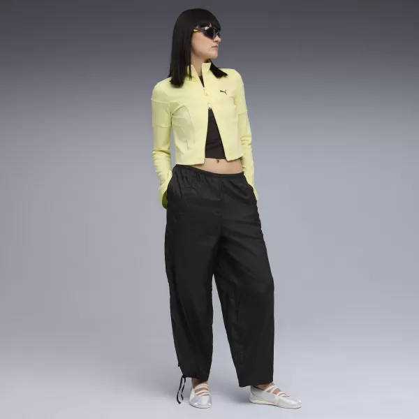  Női kabát PUMA DARE TO SLIM CROPPED TRACK JACKET 63214635 ARANY HOLD 
