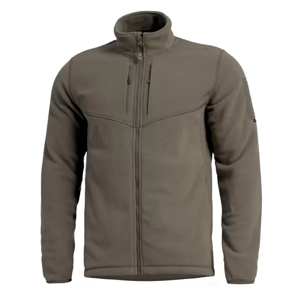  Pulóver PENTAGON GRAMMOS POLARTEC RECYCLED MICRO FLEECE 200 K08066 BARNA SZÜRKE 