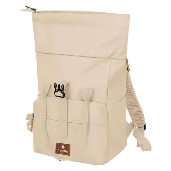  Hátizsák TRAVELITE BASICS SHORT HANDLE ROLL-UP PISZKOSFEHÉR 