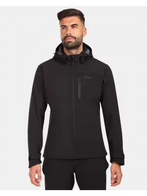 Férfi softshell kabát KILPI RAVIO-M ZM0129KI FEKETE