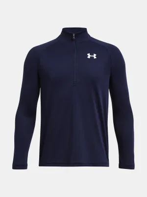 Fiú póló UNDER ARMOUR UA TECH 2.0 1/2 ZIP 1363286-411 KÉK