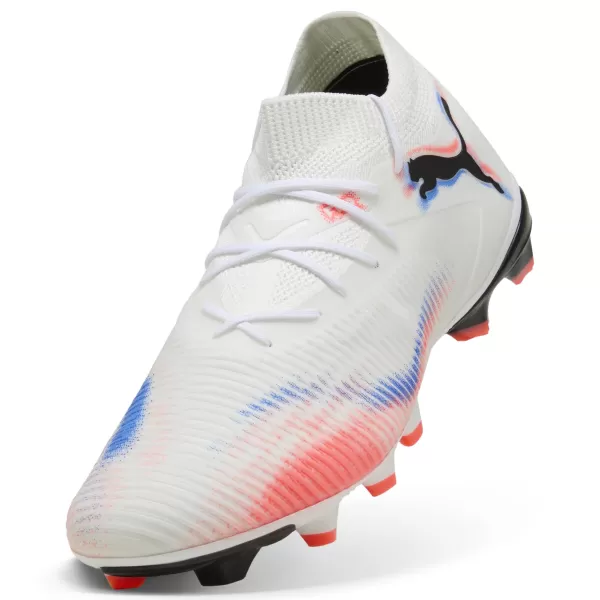  Férfi cipő PUMA FUTURE 8 MATCH FG/AG 10859301 WHITE/ FEHÉR/PUMA FEKETE/IZZÓ PIROS 