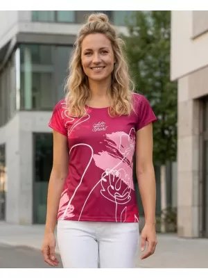 Női szabadidő ing prémium ALTISPORT VOJ/ALW120TR06 FUKSZIA