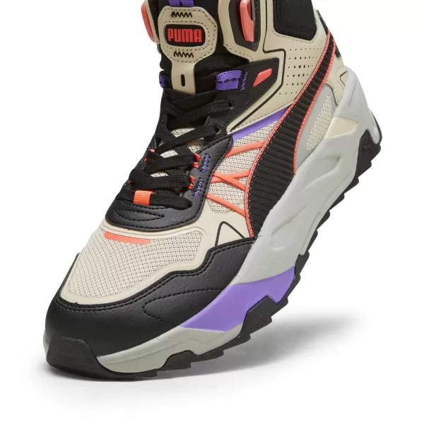  Csizma PUMA TRINITY MID HYBRID 39232703 GRANOLA/FEKETE/TÜZES KORALL 