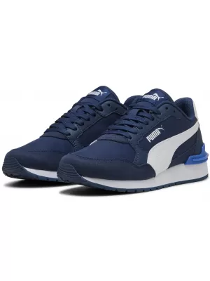 Gyerekcipők PUMA ST RUNNER V4 NL JR 39973909 PERZSA KÉK/FEHÉR/MT KÉK