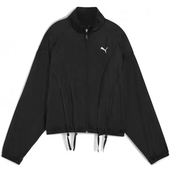  Női kabát PUMA DARE TO OVERSIZED WOVEN JACKET 63214801 PUMA FEKETE 