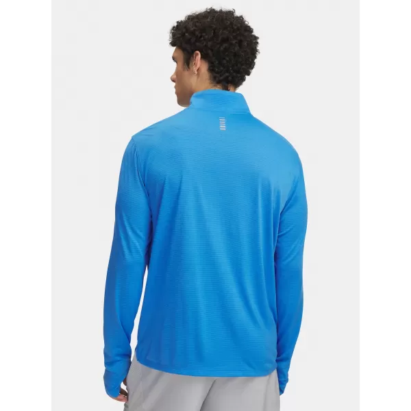  Férfi póló UNDER ARMOUR UA LAUNCH 1/4 ZIP 6005542-402 KÉK 