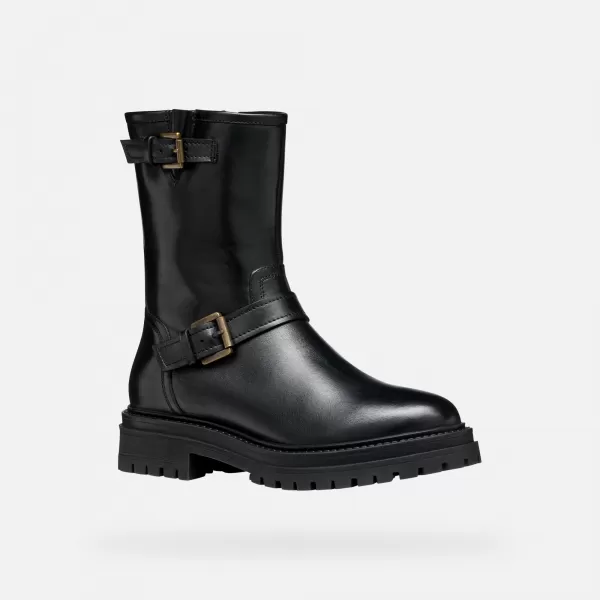  Női cipők GEOX IRIDEA G009625 FEKETE 