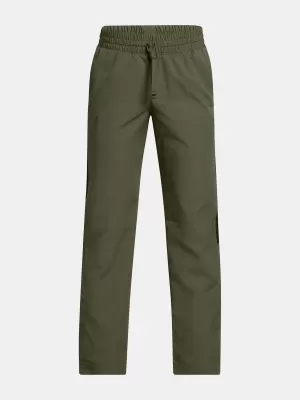 Fiú sportnadrág UNDER ARMOUR UA B RIVAL WVN PANT 1390155-390 ZÖLD