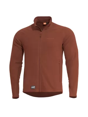 Pulóver PENTAGON ARKOS FLEECE K08033 BARNA VÖRÖS