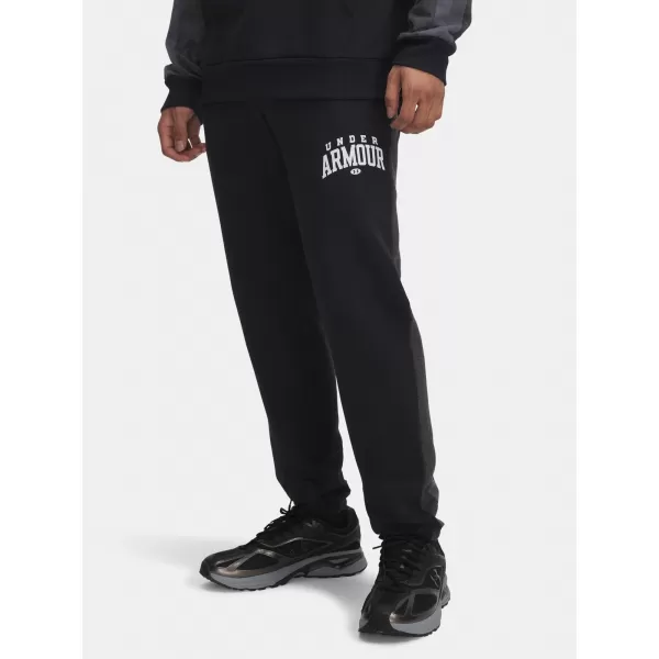  Férfi sportnadrág UNDER ARMOUR UA RIVAL FLC CB PANTS 6003954-001 FEKETE 