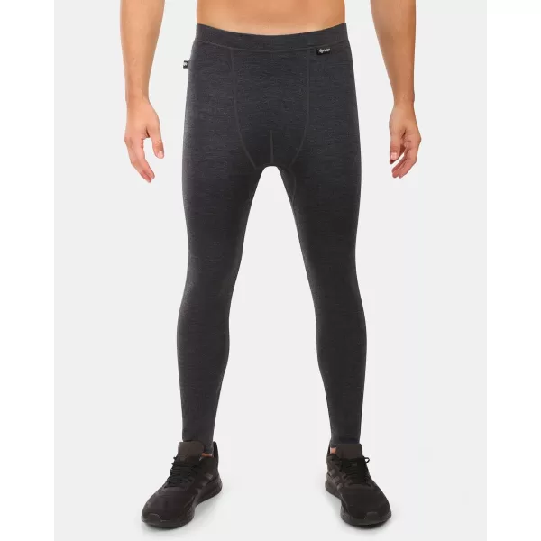  Férfi termonadrág KILPI MAVORA BOTTOM-M ZM0505KI FEKETE 