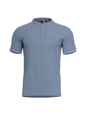 póló PENTAGON LEVANTES HENLEY T-SHIRT STRIPES K09025 HAJNALKÉK