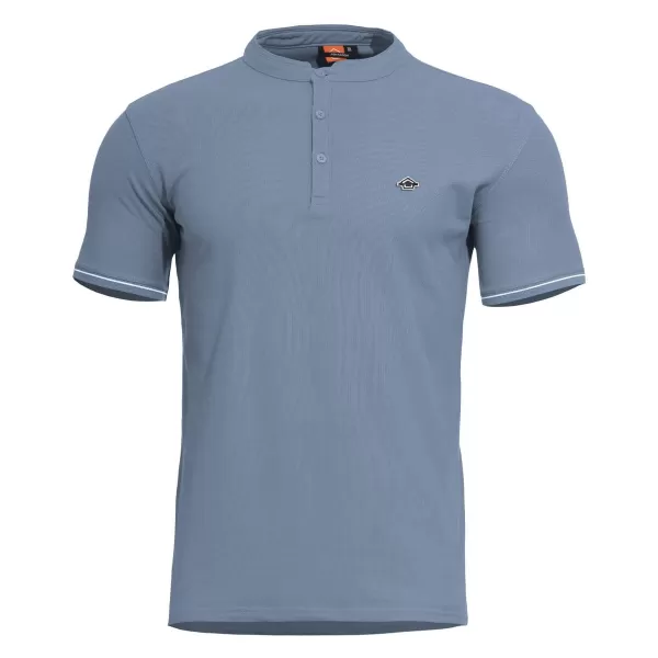  póló PENTAGON LEVANTES HENLEY T-SHIRT STRIPES K09025 HAJNALKÉK 