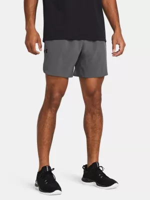 Férfi rövidnadrág UNDER ARMOUR UA PEAK WOVEN SHORTS 1376782-025 SZÜRKE