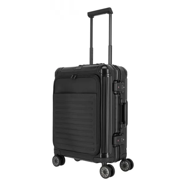  Bőrönd TRAVELITE NEXT 4W S FRONT POCKET FEKETE 