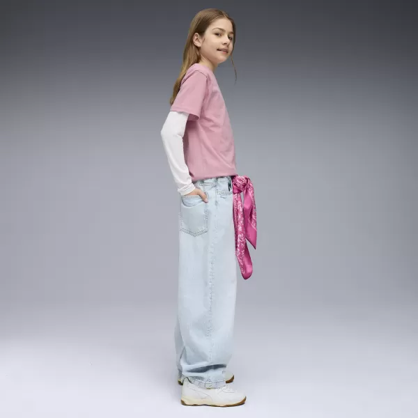  T -póló PUMA ESS BOXY TEE G 68513165 FELKÉSZÜLT RÓZSASZÍNŰ 