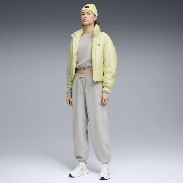  Hölgyek PUMA W CLOUDSPUN JOGGER 52750304 VILÁGOSSZÜRKE HEATHER 