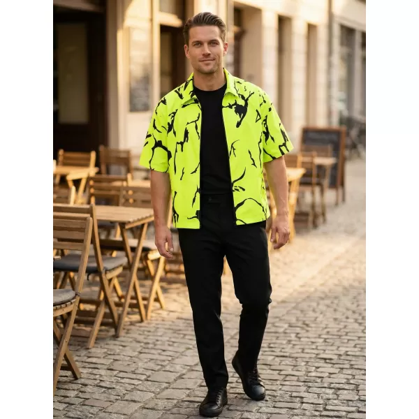  Prémium férfi ing ALTISPORT VOJ/ALM052KOS01 NEON ZÖLD 