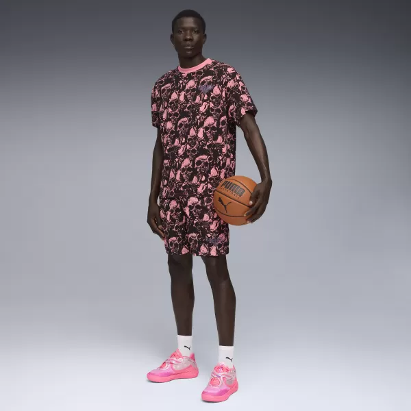  Ing PUMA WORLD TOUR-NAMENT AOP TEE 63235601 NAPSÜTÉS/AOP 