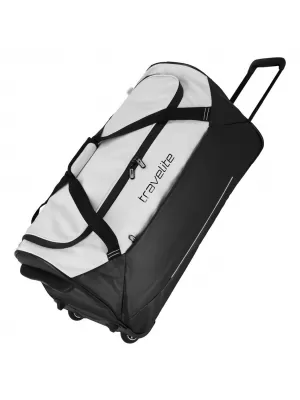 Táska TRAVELITE BASICS TROLLEY TRAVEL BAG FEKETE/FEHÉR