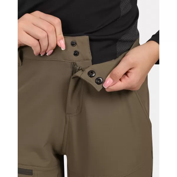  Női softshell nadrág KILPI VILLAIN-W ZL0411KI ZÖLD 