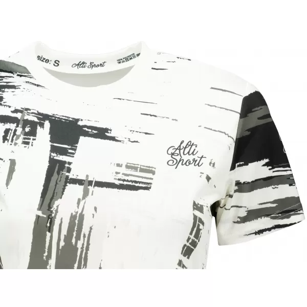  Női prémium crop top ALTISPORT VOJ/ALW010TR07 FEHÉR 