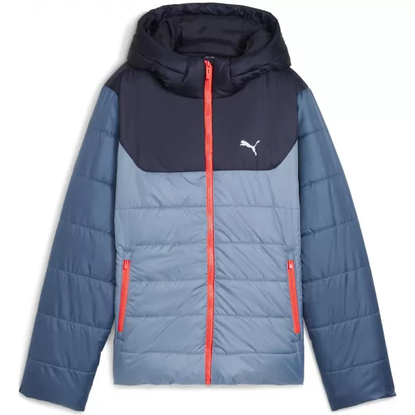  Kabát PUMA ESS HOODED PADDED JACKET 68522634 HŰVÖS KÉK 
