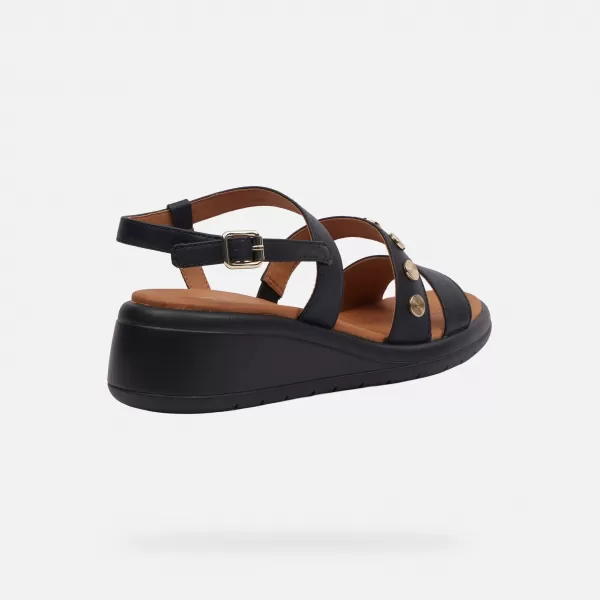  Női szandál GEOX MELICONIA G000972 FEKETE 