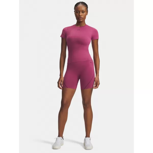  Női rövidnadrág UNDER ARMOUR UA VANISH SEAMLESS SHORT PIROS 