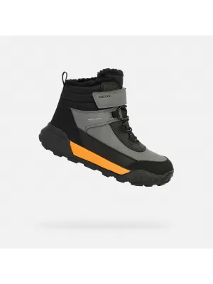 Fiú téli csizma GEOX TREKKYUP B ABX J46MBE0MEMSC0036 FEKETE