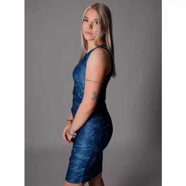  Női prémium ruha ALTISPORT VOJ/ALW084SAT03 KÉK 