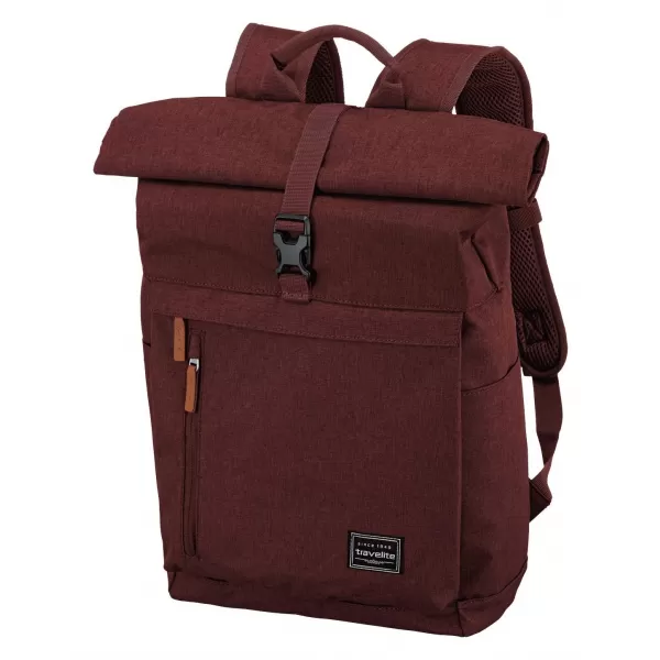  Hátizsák TRAVELITE BASICS ROLL-UP BACKPACK BURGUNDIA 