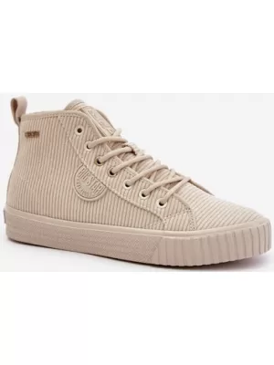 Hőszigetelt női tornacipő BIG STAR OO274771 BÉGE Big Star Shoes