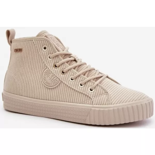  Hőszigetelt női tornacipő BIG STAR OO274771 BÉGE Big Star Shoes 