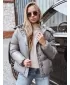 Női kabát DSTREET TY5191 SÖTÉTSZÜRKE