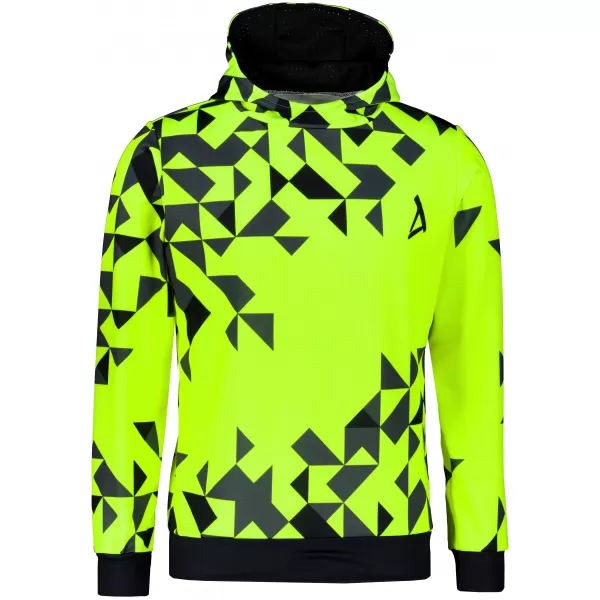  Férfi prémium funkcionális pulóver ALTISPORT VOJ/ALM108MI01 NEON SÁRGA 