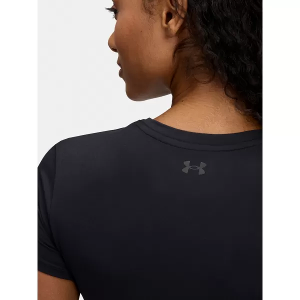  Női póló UNDER ARMOUR MERIDIAN CORE SS 6000341-001 FEKETE 