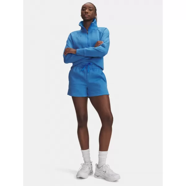  Női rövidnadrág UNDER ARMOUR RIVAL FLEECE SHORT 1382723-402 KÉK 