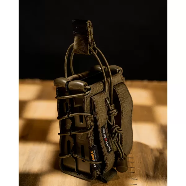  Magazin-ügy PENTAGON ELPIS RIFLE DOUBLE K17076 BARNA SZÜRKE 