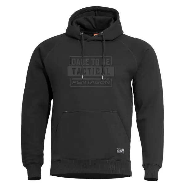  Pulóver PENTAGON PHAETON HOOD SWEATER K09021-DT01 FEKETE 