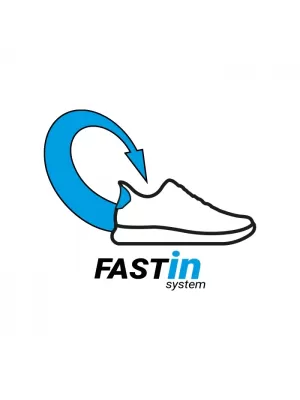 Női tornacipő GEOX FLEXTRIDE PLUS FAST IN G009595 FEKETE