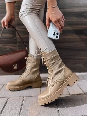 Hölgyek DSTREET ZY0381 KHAKI