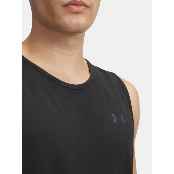  Férfi felső UNDER ARMOUR VANISH ELITE SEAMLESS TANK 1382800-001 FEKETE 