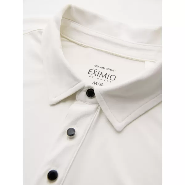  Mens t -phirt gallérral OMBRE OM-POSS-0150 KRÉM 