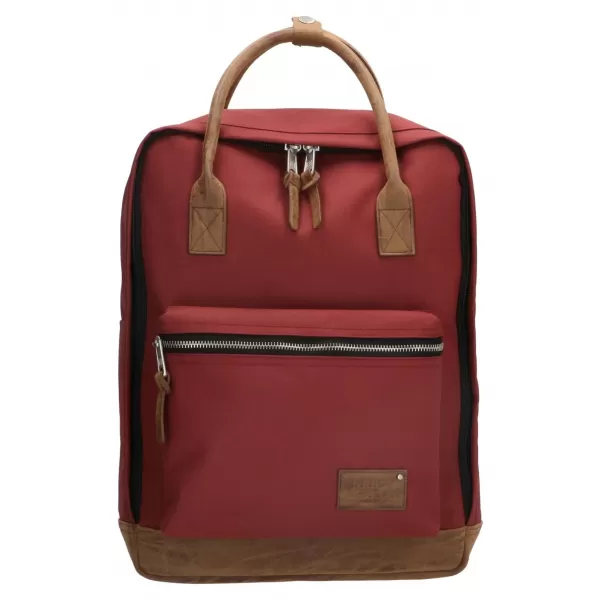 Hátizsák ENRICO BENETTI SANTIAGO NOTEBOOK BACKPACK 17 L BURGUNDIA 