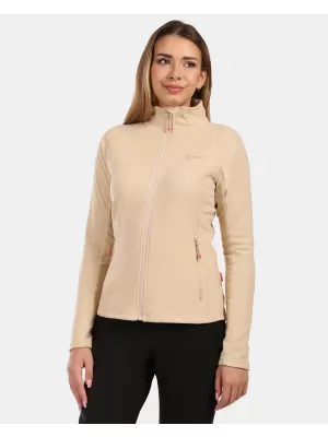 Női polár pulóver KILPI GLAMER-W ZL0210KI BÉZS