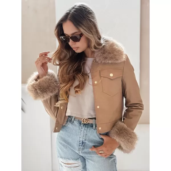  Női kabát DSTREET TY5139 KARAMELLA 